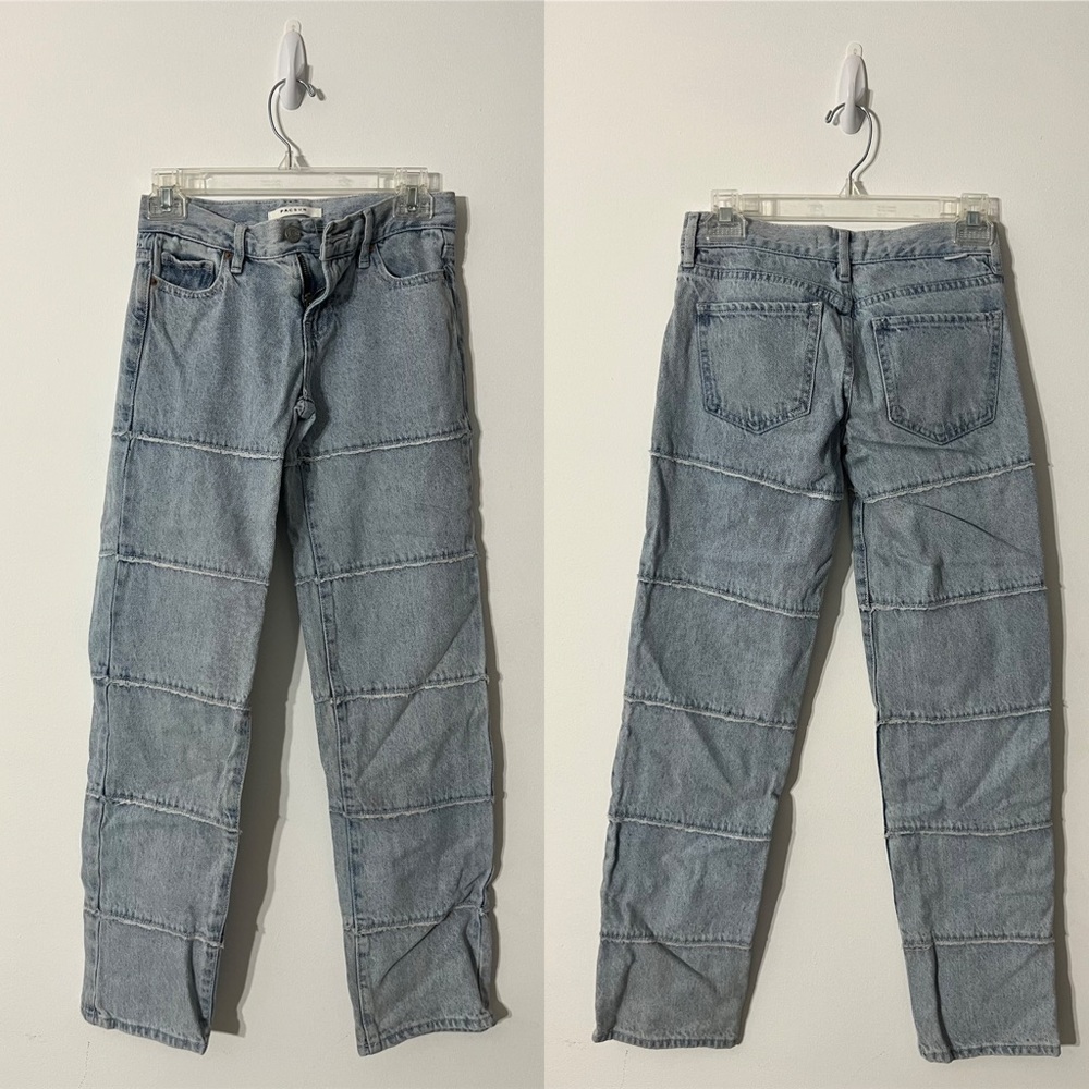 Pacsun Low Rise Straight Jeans Light/Medium Wash